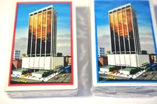 Vtg (2) Redi Slip playing cards Fort Wayne National Bank