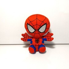 TY Beanie Baby Spider Man Red & Blue Marvel Plush Stuffed Animal Toy 6"