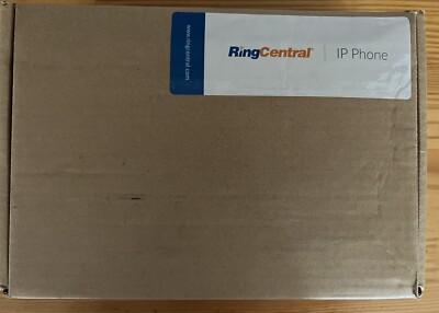 New POLYCOM VVX 500, RINGCENTRAL, PSU, NA, IP PHONE By Poly com #0004F2754C84