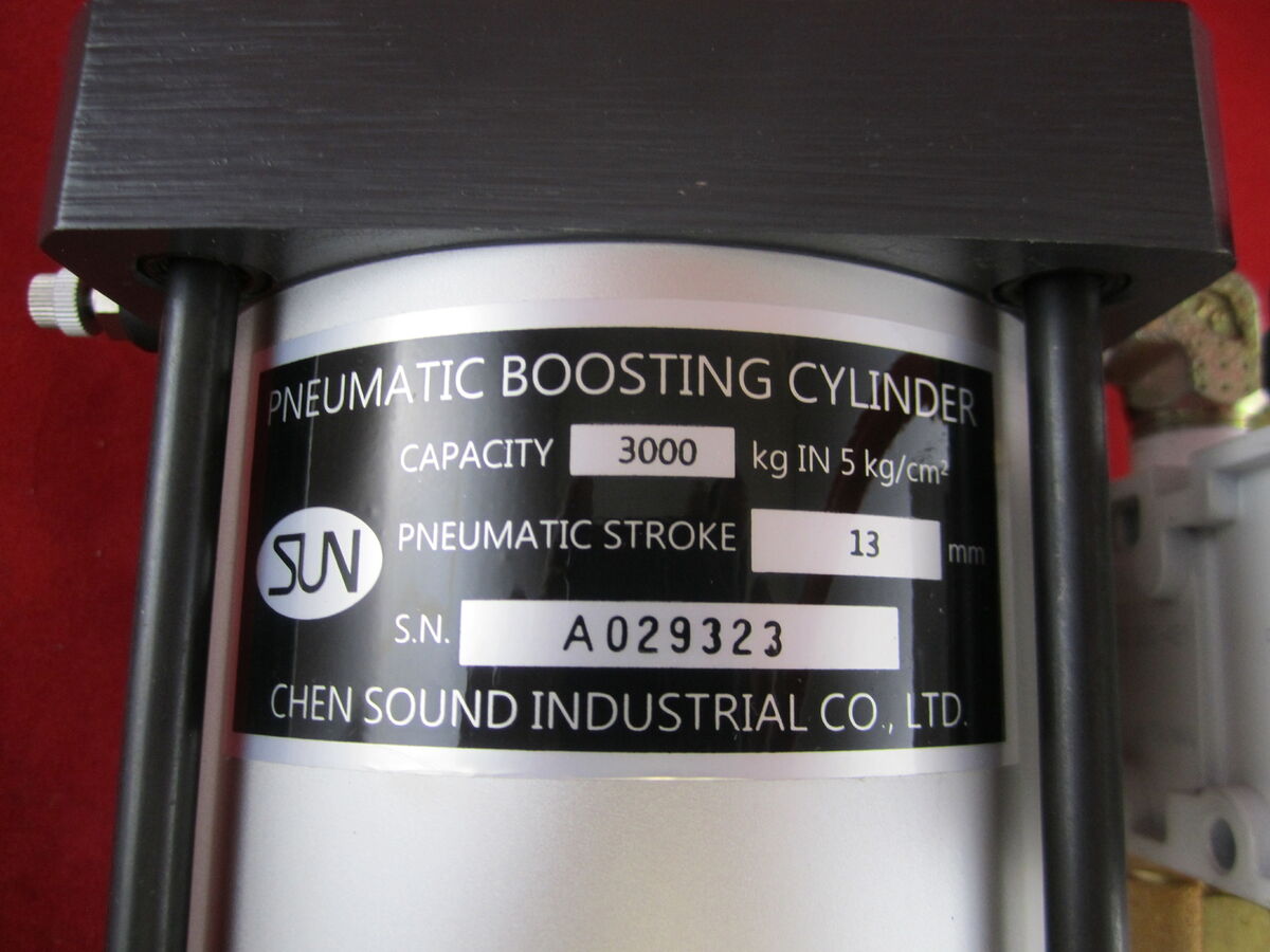 Sun MCCZ-013 Pneumatic Air Booster Cylinder w/ Solenoid Sun MCCZ-013 Pneumatic Air Booster Cylinder w/ Solenoid