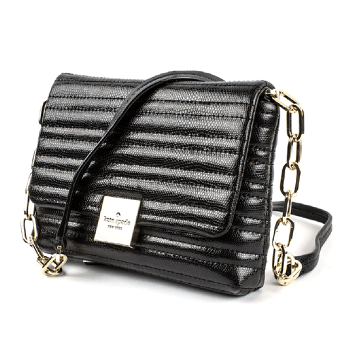 New Kate Spade Karen Court Crossbody Bag Black # WKRU3357 - Picture 1 of 3