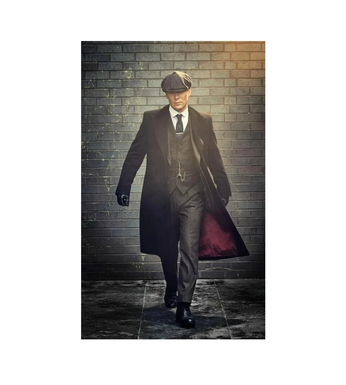 Blinders Outfit Trench Coat Tommy Shelby Abrigo ドラマ『ピーキー