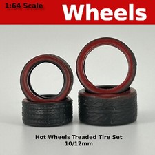 Redwall 1012mm Gassermuscle Rubber Tire Set. Tires Only For Hot Wheels