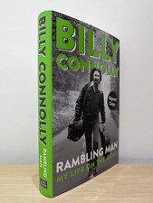 Signed-1st Edition-Rambling Man by Billy Connolly-New