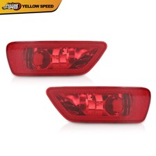 Fit For Jeep Grand Cherokee 2011-21 Red Led Rear Bumper Fog Tail Brake Lights 2x