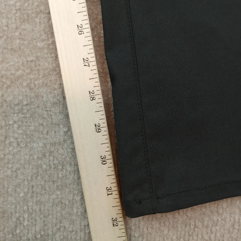 Pantalones Ellen Tracy para mujer 8 negros corte bota al aire libre informales elásticos preppy Foto 3 de 4