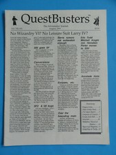 QUESTBUSTER AUG. 1990 VOL. VII, #8 NO WIZARDR...