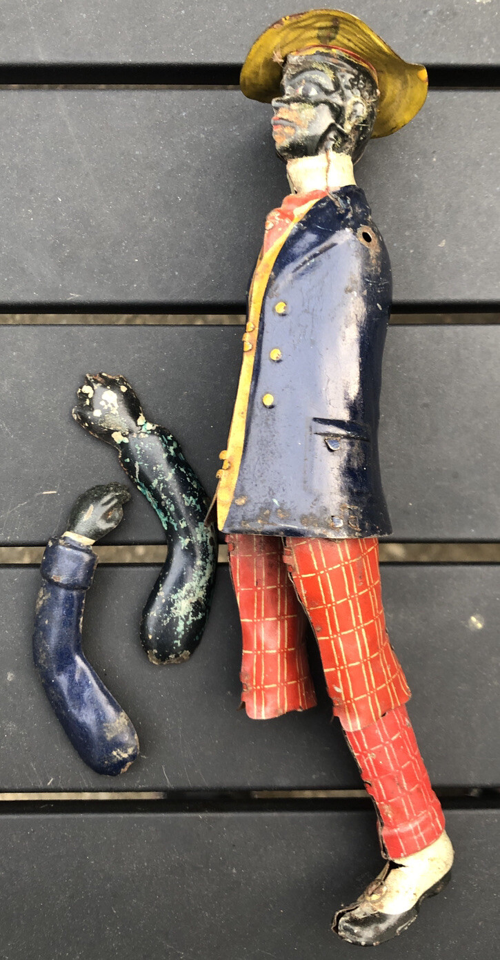 PARTS 1910 Antique wind up toy by Ferdinand Strauss Guy eBay