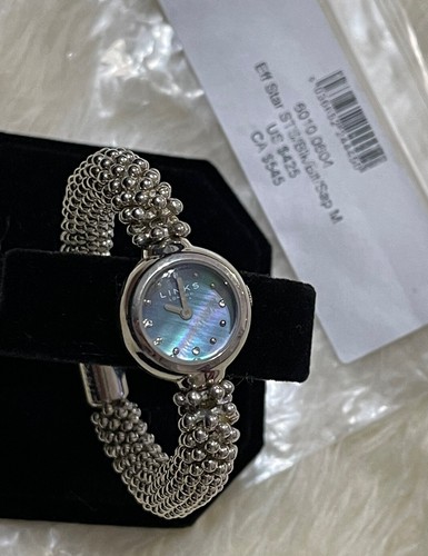 Genuine Links Of London Effervescence Star Sapphire Silver Blk Blt Men Watch Ebay