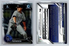 2016 Bowman Draft #BDC-36 Ben Bowden Chrome Refractor