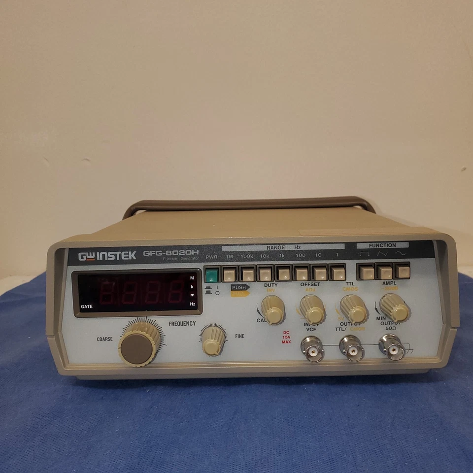 GW Instek GFG-8020H 2MHz Function Generator –Boxed, Fast Shipping - Image 3 of 4