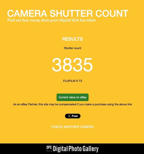 Fujifilm X-T3 Camera Black PLUS Vertical Battery Grip - Used - Picture 4 of 4