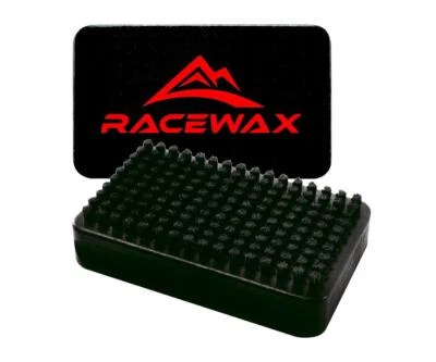 RaceWax Ski Belagsbürste BaseBrush Rosshaar Bürste Ski Wachsbürste