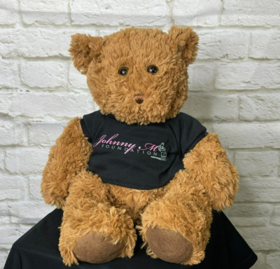 VERY RARE Johnny M Foundation Teddy Bear Lovey 14'' Plush Stuffed Animal Toy