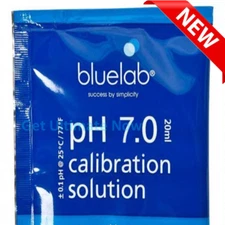 Bluelab 7.0 pH Calibration Solution, 20 ml Sachets