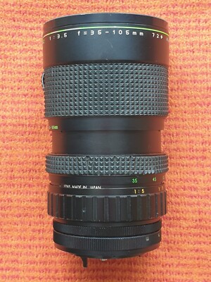 HANIMEX AUTOMATIC ZOOM MC, 1:3,5 / f = 35   105 mm, 72 mm, Canon FD-Bajonett