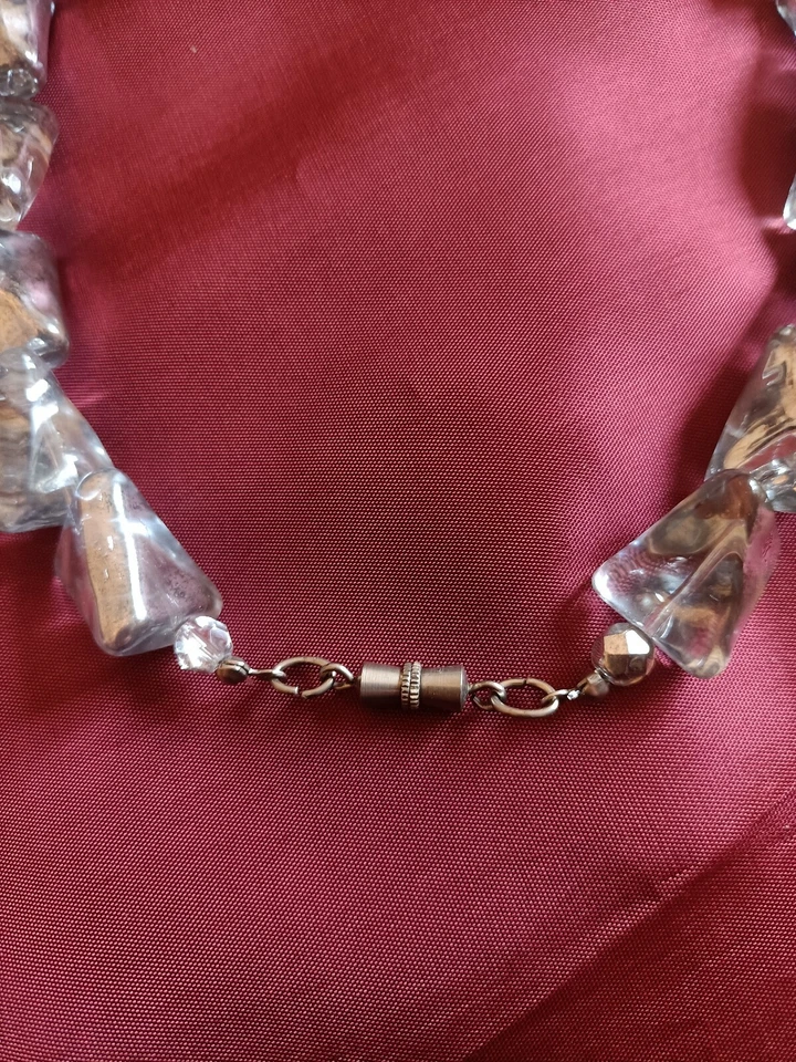 Collana di Vetro perle Veneziane Vintage autentico murano made in Italy,raro. - Immagine 2 di 4