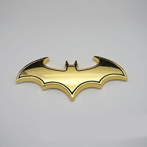 1x Batman Badge Emblem 3D Tail Decal Auto Car Bat Logo Sticker Accessories - Picture 12 of 12