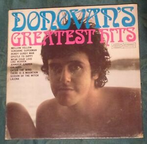 DONOVAN/'S GREATEST HITS 1969 Vinyl LP Epic Records