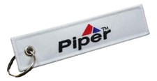 Piper Keychain for Flight Crew, Pilots, Airplane Owner