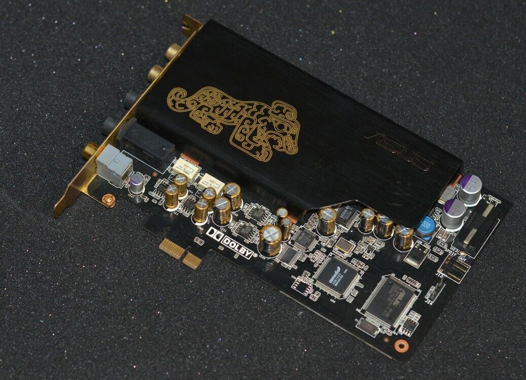 【中古】ASUS Xonar Essence STX Asus Xonar Essence STX PCI-e 124dB SNR Hi-Fi Audiophile Sound Card