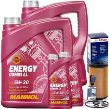 ÖLFILTER FILTER SET+MANNOL 5W30 ÖL für MERCEDES SPRINTER 906 VIANO VITO W639
