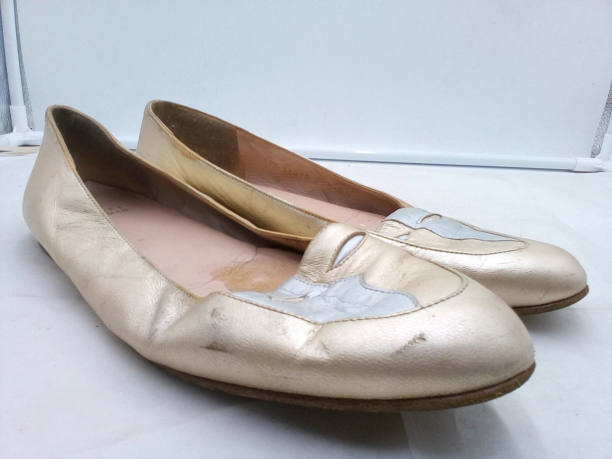 Silver flat shoes shop uk