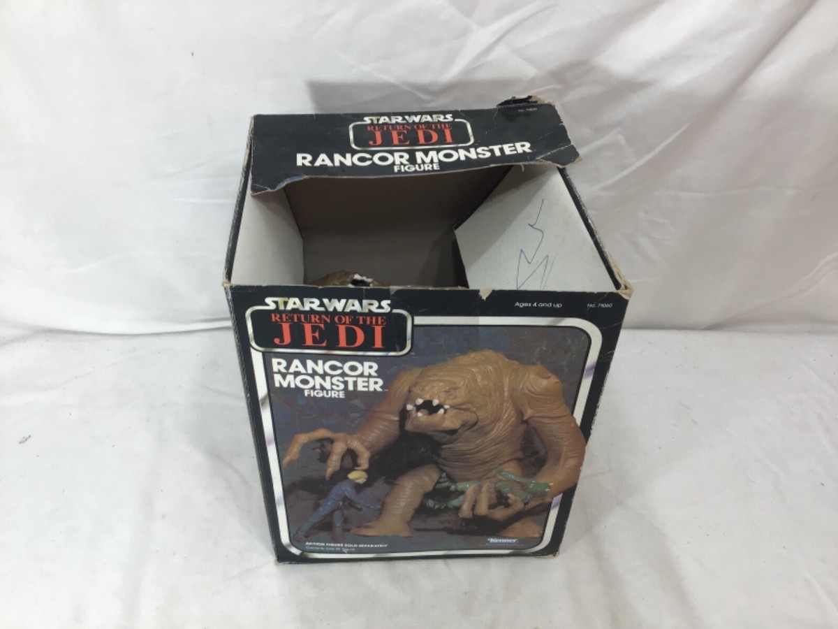 Star Wars Rancor Monster Figure 箱潰れ 1983 Vintage Star Wars ROTJ Return of Jedi Rancor Monster