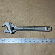 Crescent Adjustable Wrench 12" Forged Steel Crestoloy #50 USA