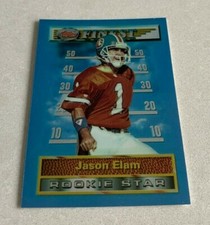 NFL JASON ELAM Denver Broncos 1994 Topps Finest ROOKIE STAR Trading CARD #45