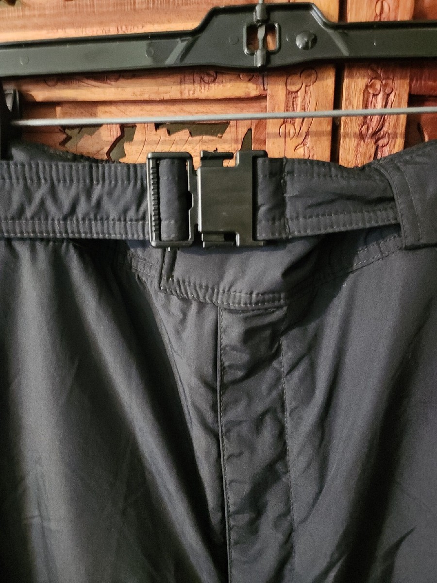 NWT Vintage CB Sports Black Quarter Zip Ski Pants Adjustable NWT Vintage CB Sports Black Quarter Zip Ski Pants Adjustable