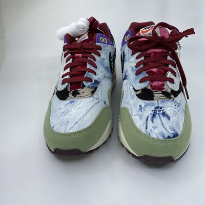 NEW Nike Air Max 1 SP Concepts Mellow Sneaker Shoes Oil Green Multi Color-Sail 9 Concepts x Nike Air Max 1 SP (Oil Green/Multi-Color/Sail  main image 4