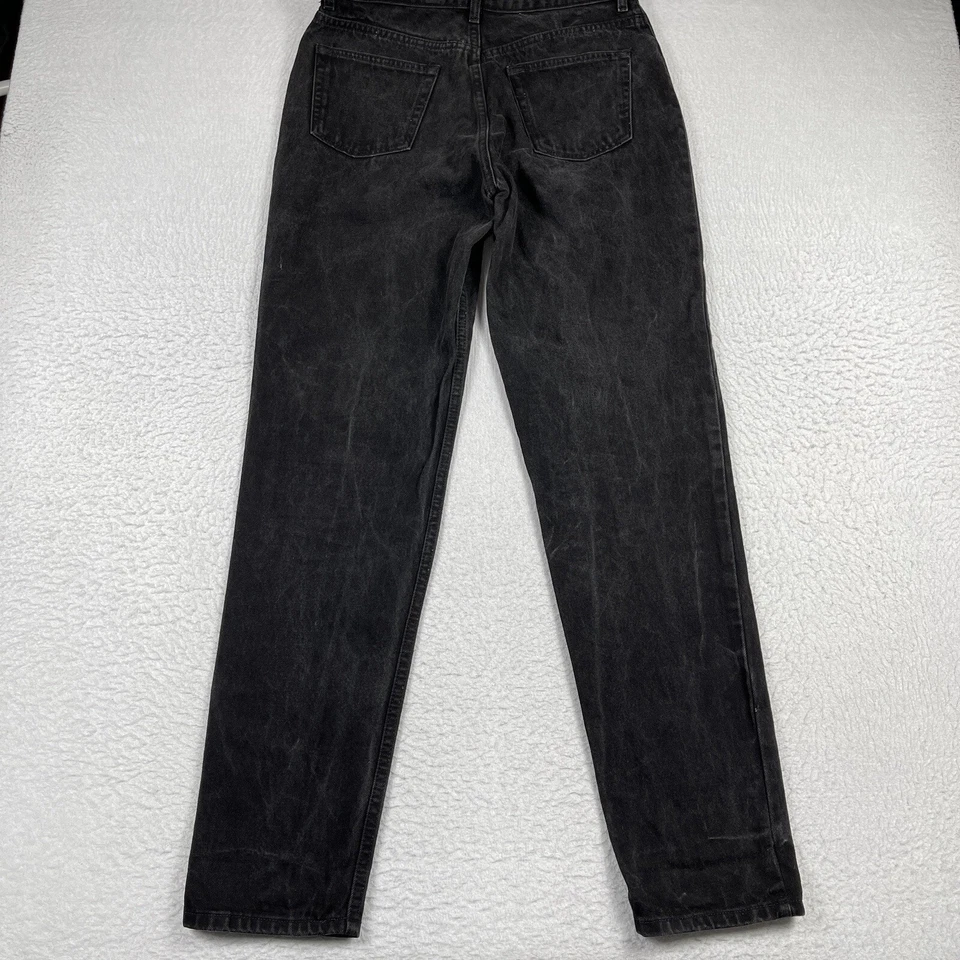 Gap Jeans Womens 12 Long Black Denim Classic Vintage Y2k Grunge Goth Skater Pant - Image 2 of 4