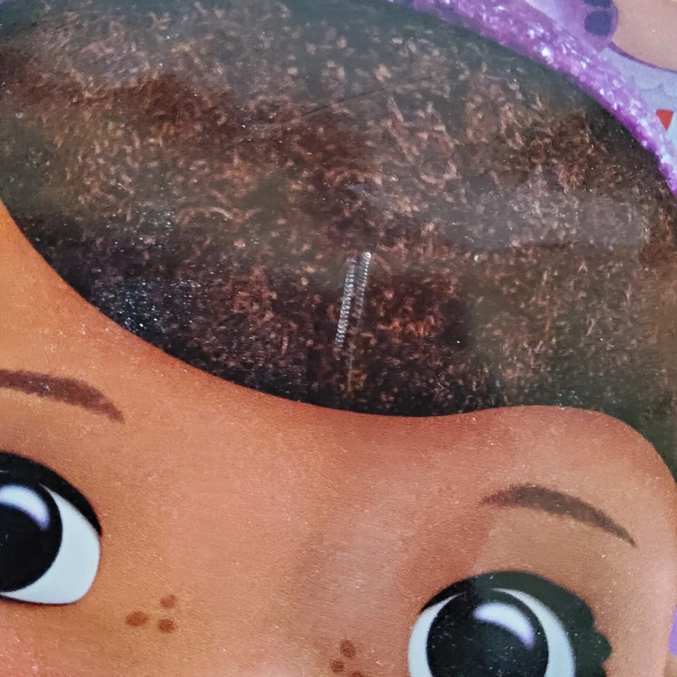 Doc McStuffins Universal Tablet & Laptop Tote with Carry Strap Purple Zip Close - Image 4 of 4