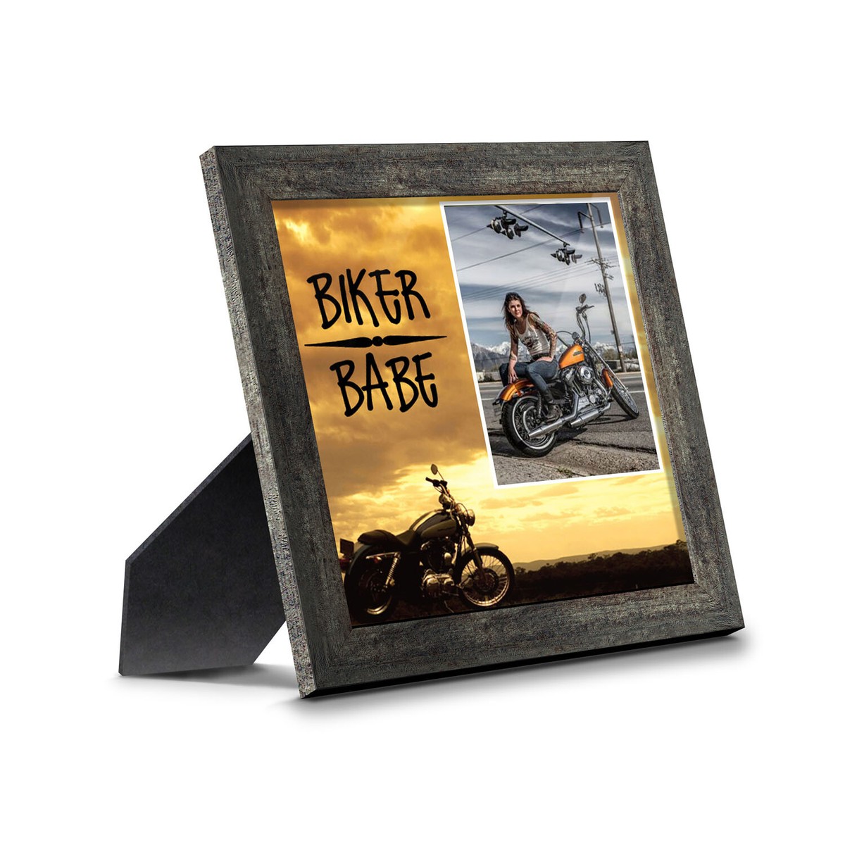 Harley Davidson Classic Motorcycle Picture Frame - Biker Gift