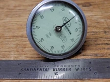 Mahr Federal Indicator 0.001" Increments 0.1 Total Travel Indicates Off Back