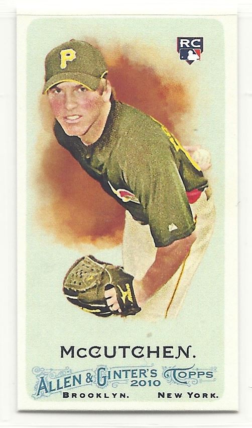 2010 Allen & Ginter Mini A&G Back Daniel McCutchen 37