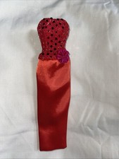 1996 Hamilton Design Candi Girls Couture Fashion for 11.5  Dolls Red Sequin Gown