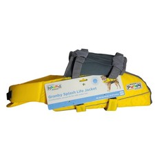 Outward Hound Granby Splash Dog Life Jacket Medium 30-55lbs Reflective Flotation