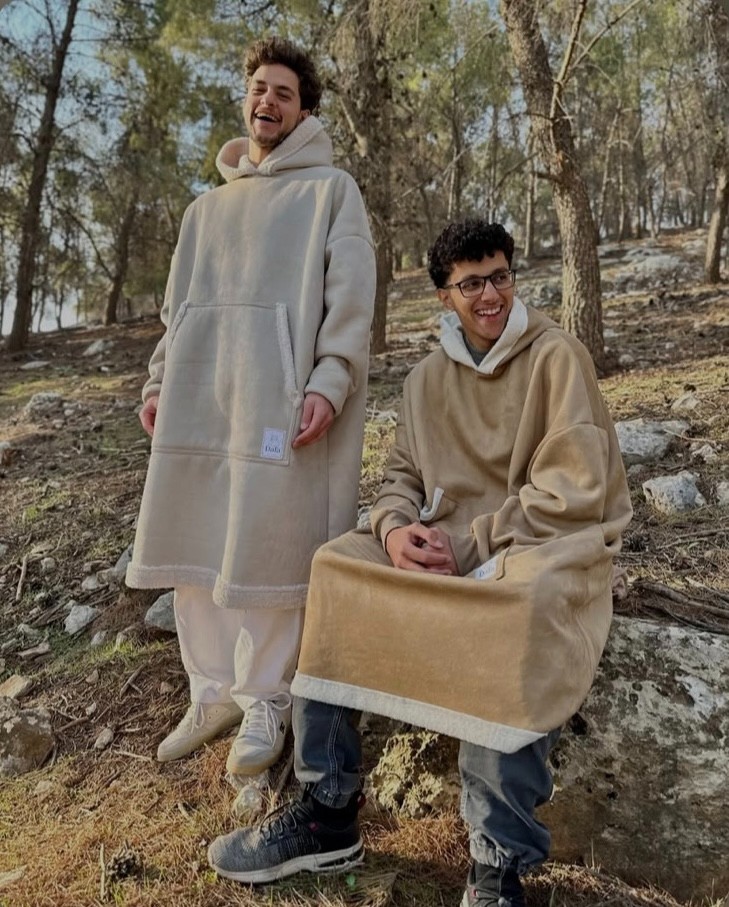 5 Kg Oversized Sherpa Hoodie Blanket – Soft Warm Fleece Wearable Blanket Unisex image 7