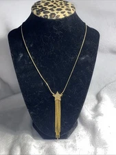 Vtg. Kirk’s Folly Gold-tone Star Necklace