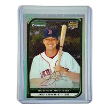Jed Lowrie Refractors Rookie 2008 Bowman Chrome #193