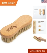 Compact Nylon Bristle Scrub Brush for Tough Stains - Ideal for All Surfaces