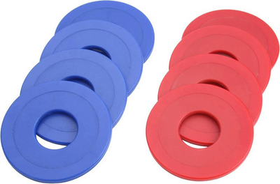#ad #ad GoSports Replacement Washers Set of 8 for Washer Toss Game Choose Red Blue $14.45