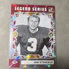 Panini 2025 Donruss The Legends Series Insert Jan Stenerud TLS-JST Chiefs NFL