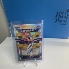 Panini 2024 Crusade J.J. McCarthy Autograph Rookie /99 C-JMY