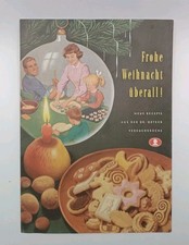 Dr. Oetker Altes Weihnachts- Rezeptblatt