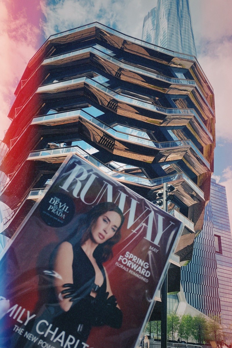 Runway Magazine Emily CharltonCover - The Devil Wears Prada