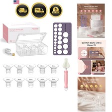5-in-1 Flange Sizing Kit 17/18/19/20/21mm for 24mm Flange/Shield of Most Pump...