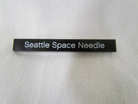 LEGO ARCHITECTURE: Seattle Space Needle (21003) Word Sign Only Replacement Part